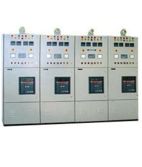 Controller display of a DG synchronous panel showing real-time data